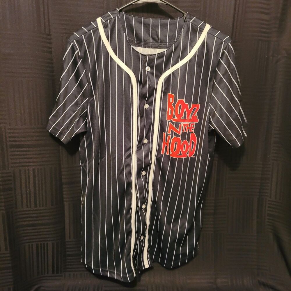 Hybrid Boyz N The Hood Men's S Jersey Shirt Graphic Hip Hop Rap Ice Cube